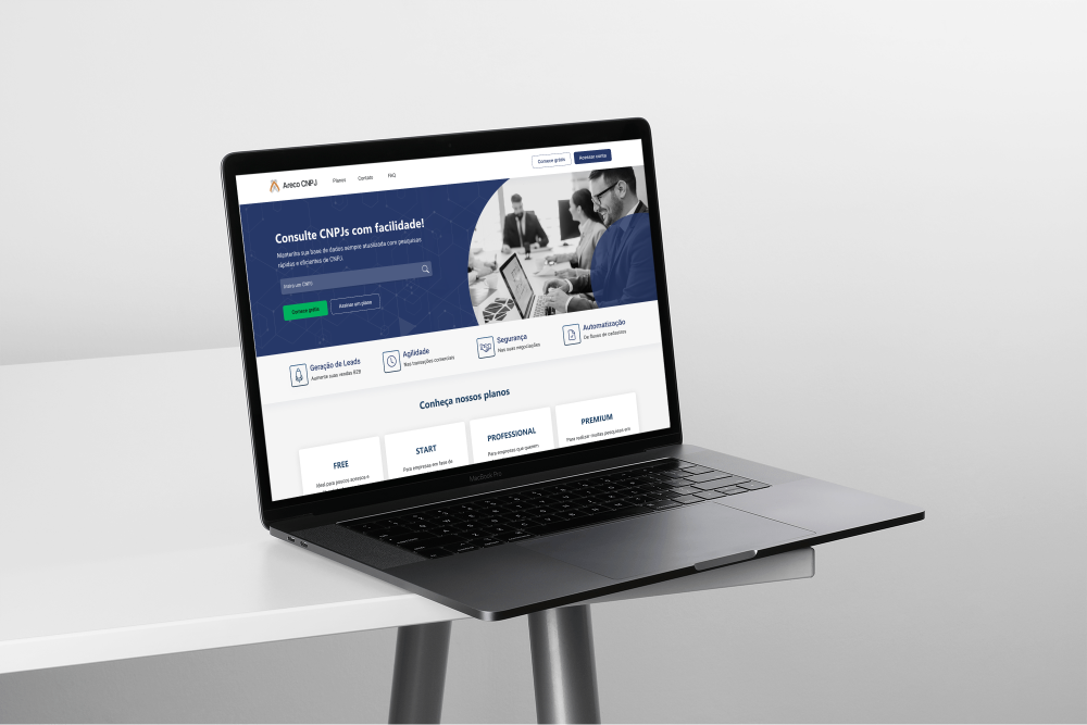 CNPJ - Desktop and Mobile